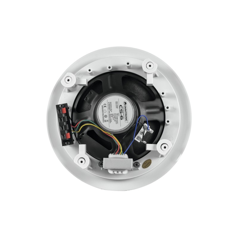 OMNITRONIC CS-6 Ceiling Speaker white - 2 OMNITRONIC CS-6 Ceiling Speaker white - 2