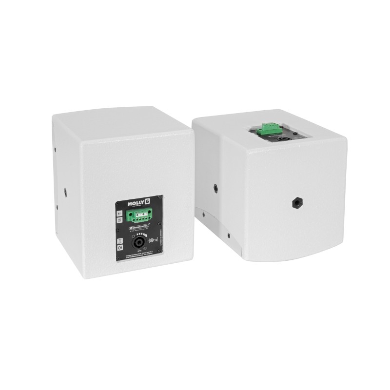 OMNITRONIC MOLLY-6 Top white 2x - 2 OMNITRONIC MOLLY-6 Top white 2x - 2