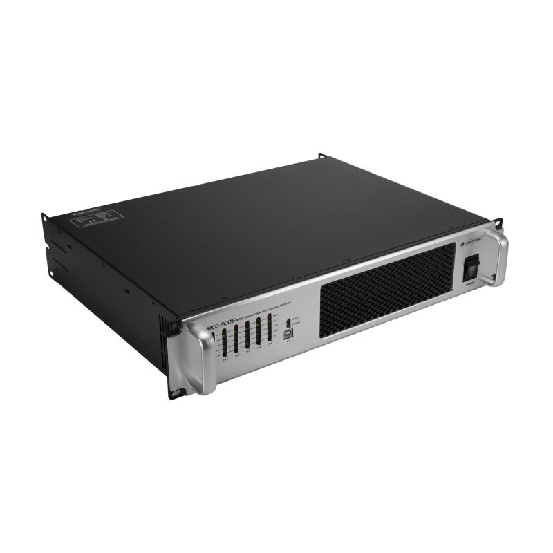 OMNITRONIC MCD-3006 MK2 6-Channel Installation Amplifier - 2 OMNITRONIC MCD-3006 MK2 6-Channel Installation Amplifier - 2