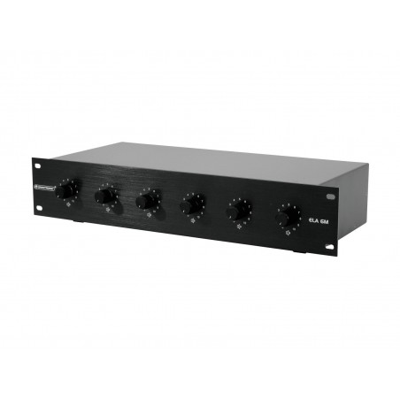 OMNITRONIC PA 6-Zone Mono Vol Contr 5W bk - 1