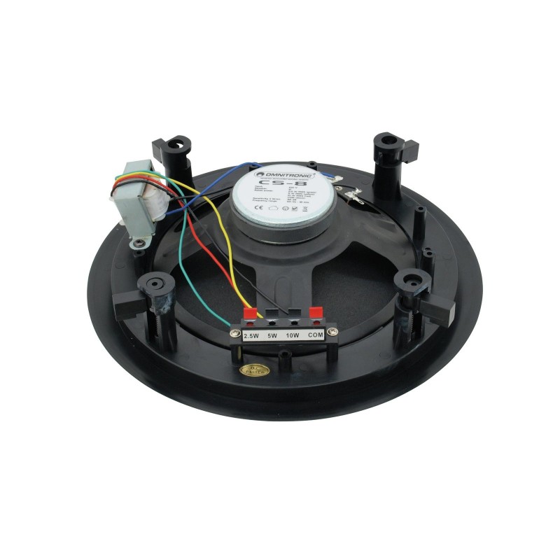 OMNITRONIC CS-8 Ceiling Speaker black - 2 OMNITRONIC CS-8 Ceiling Speaker black - 2