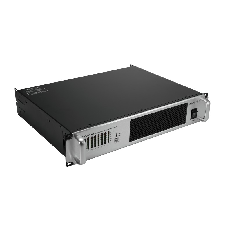 OMNITRONIC MCD-4008 MK2 8-Channel Installation Amplifier - 2 OMNITRONIC MCD-4008 MK2 8-Channel Installation Amplifier - 2
