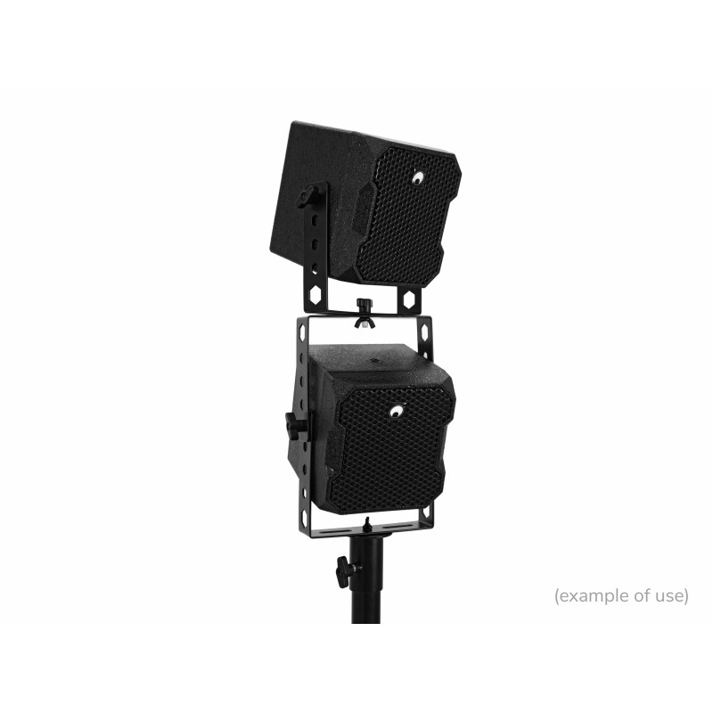 OMNITRONIC BOB-4 Extension Bracket black 2x - 2