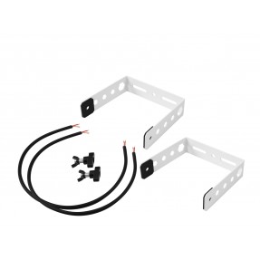OMNITRONIC BOB-4 Extension Bracket white 2x - 1