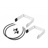 OMNITRONIC BOB-4 Extension Bracket white 2x - 1