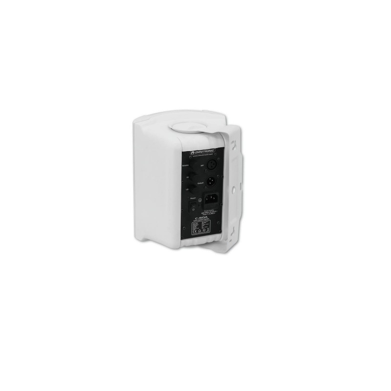 OMNITRONIC C-50A active white 2x - 3 OMNITRONIC C-50A active white 2x - 3