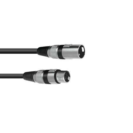 OMNITRONIC XLR cable 3pin 30m bk - 1