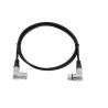 OMNITRONIC XLR cable 3pin 1.5m 90° bk - 2