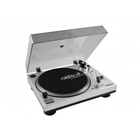 OMNITRONIC BD-1380 USB Turntable sil - 1