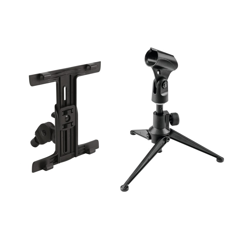 OMNITRONIC Set KS-4 Table Microphone Stand + PD-4 Tablet Holder - 3