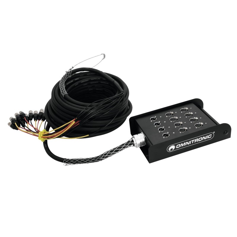 OMNITRONIC Multicore Stagebox 8/4 30m - 1 OMNITRONIC Multicore Stagebox 8/4 30m - 1