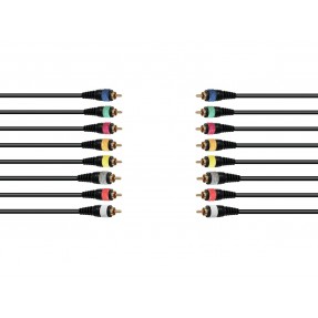 OMNITRONIC Snake cable 8xRCA/8xRCA 15m - 1