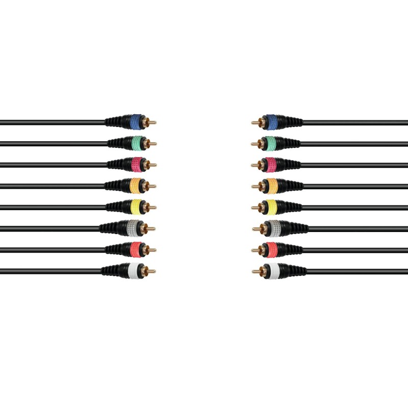 OMNITRONIC Snake cable 8xRCA/8xRCA 15m - 1 OMNITRONIC Snake cable 8xRCA/8xRCA 15m - 1