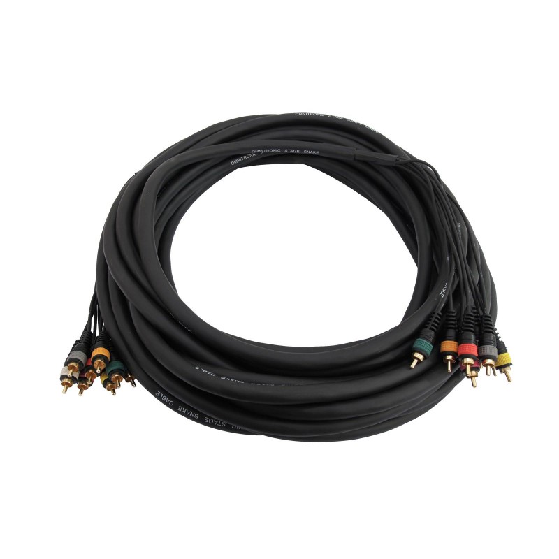 OMNITRONIC Snake cable 8xRCA/8xRCA 15m - 2 OMNITRONIC Snake cable 8xRCA/8xRCA 15m - 2