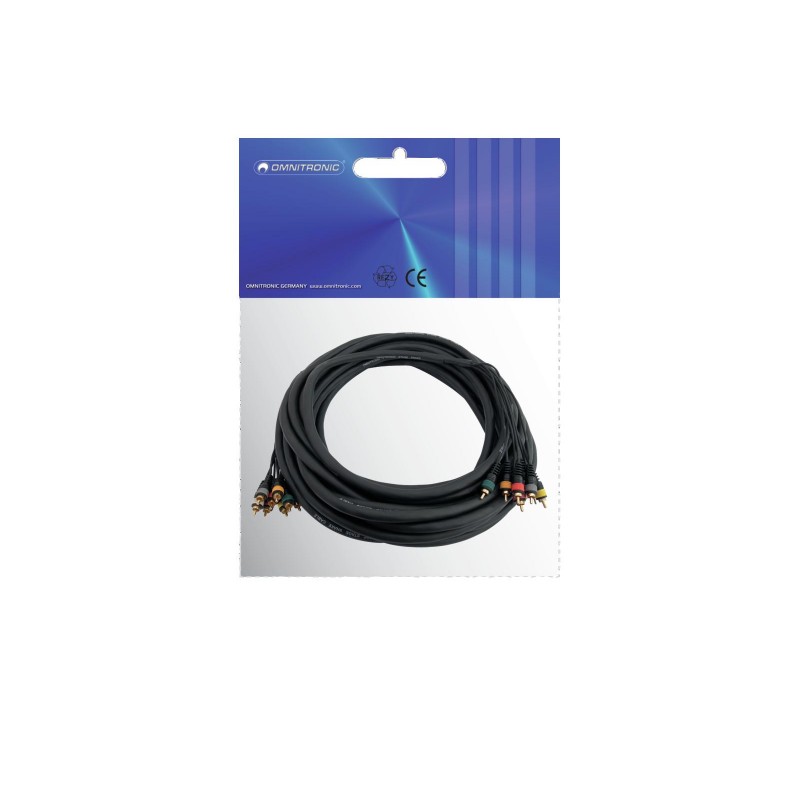 OMNITRONIC Snake cable 8xRCA/8xRCA 15m - 3 OMNITRONIC Snake cable 8xRCA/8xRCA 15m - 3