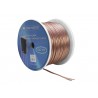 OMNITRONIC Speaker cable 2x2.5 100m clear - 1