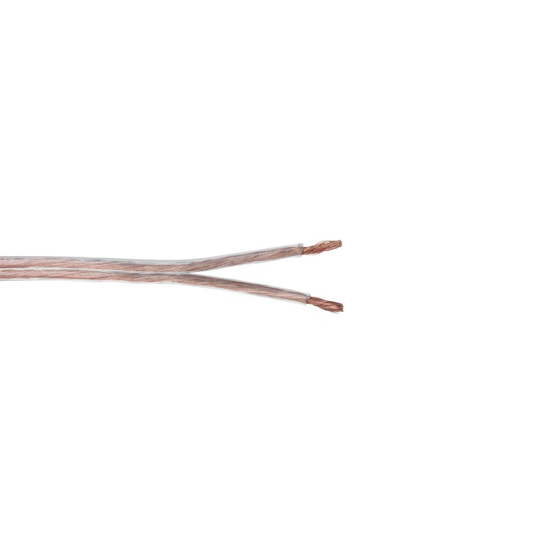 OMNITRONIC Speaker cable 2x2.5 100m clear - 2