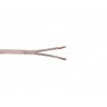 OMNITRONIC Speaker cable 2x2.5 100m clear - 2