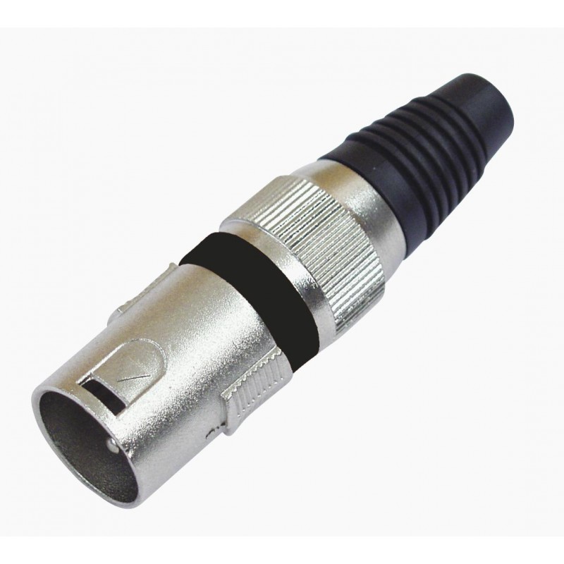OMNITRONIC Microphone cable 2x0.22 100m bk + plugs - 4