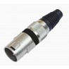 OMNITRONIC Microphone cable 2x0.22 100m bk + plugs - 4