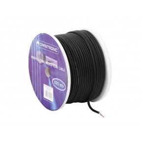 OMNITRONIC Microphone cable 2x0.22 100m bk - 1