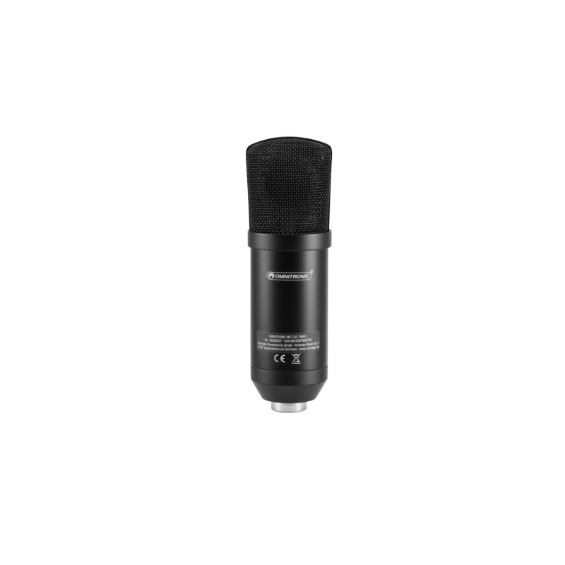 OMNITRONIC MIC CM-78MK2 Large Diaphragm Condenser Mic - 5