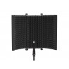 OMNITRONIC AS-03 Microphone Absorber System, foldable - 2