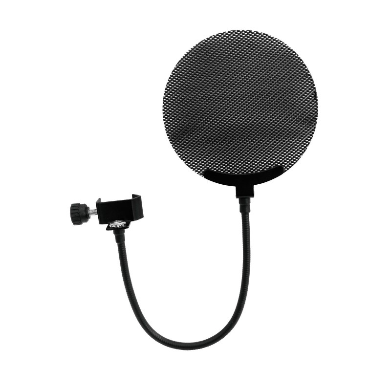 OMNITRONIC Microphone-Pop Filter metal, black - 1 OMNITRONIC Microphone-Pop Filter metal, black - 1