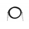 OMNITRONIC Jack cable 6.3 mono 1.5m bk ROAD - 2
