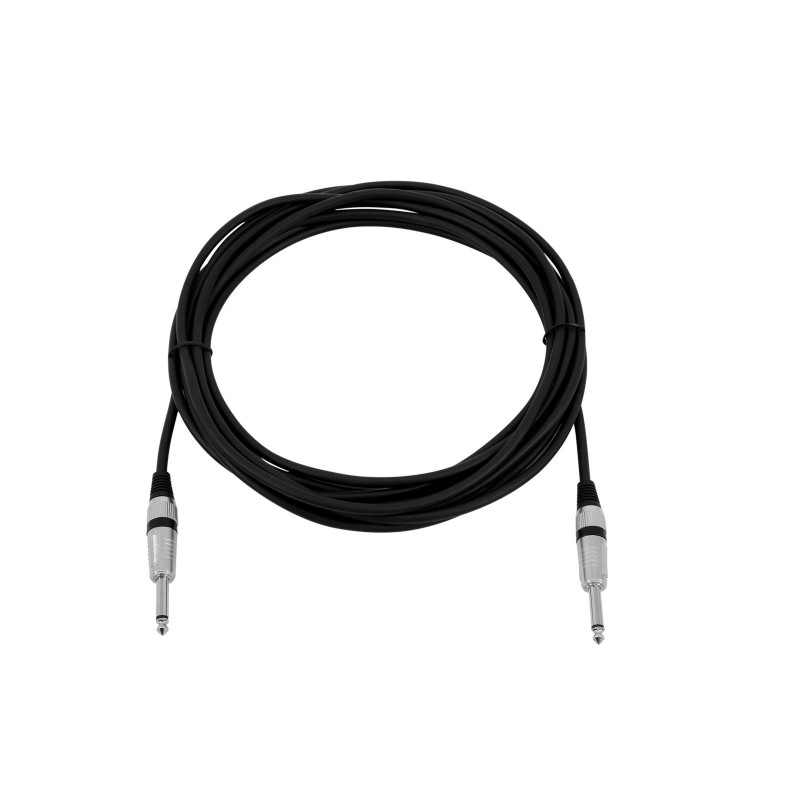 OMNITRONIC Jack cable 6.3 mono 6m bk ROAD - 2 OMNITRONIC Jack cable 6.3 mono 6m bk ROAD - 2