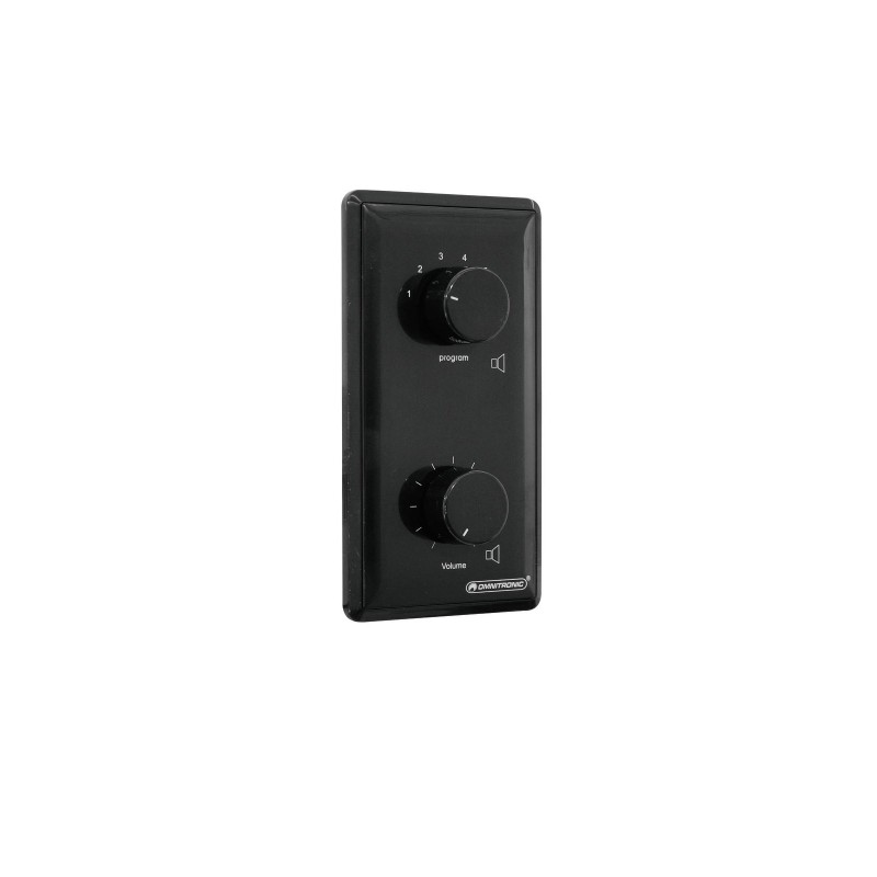 OMNITRONIC PA Vol Contr/Prog Select 5W mono bk - 2 OMNITRONIC PA Vol Contr/Prog Select 5W mono bk - 2