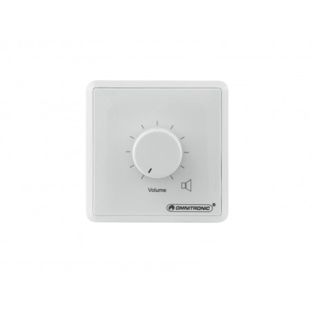 OMNITRONIC PA Volume Controller, 5 W mono wh - 1