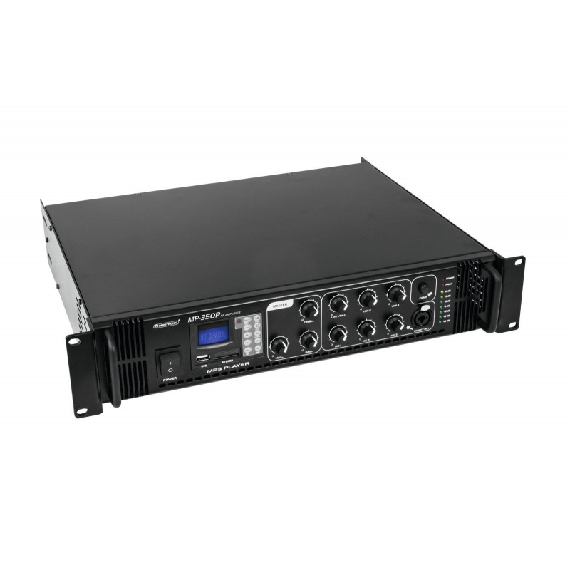OMNITRONIC MP-350P PA Mixing Amplifier - 2 OMNITRONIC MP-350P PA Mixing Amplifier - 2