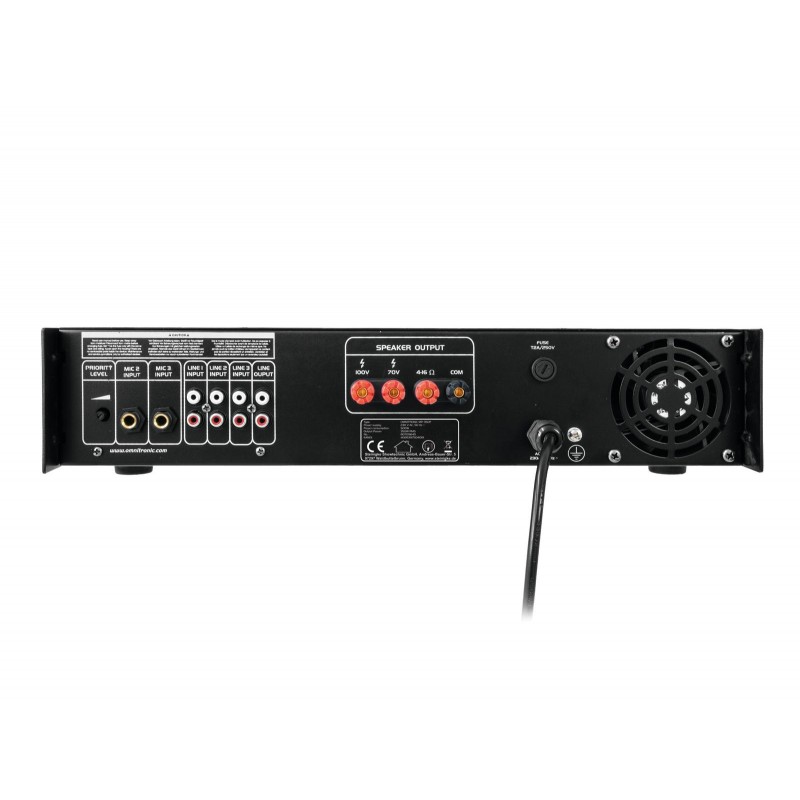 OMNITRONIC MP-350P PA Mixing Amplifier - 3 OMNITRONIC MP-350P PA Mixing Amplifier - 3