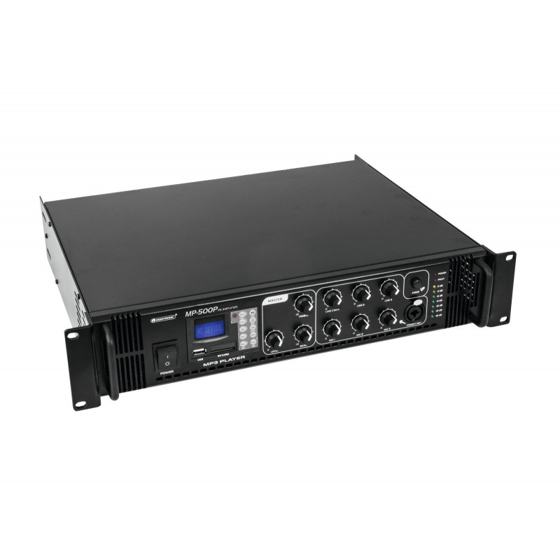 OMNITRONIC MP-500P PA Mixing Amplifier - 2 OMNITRONIC MP-500P PA Mixing Amplifier - 2