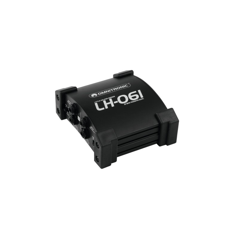 OMNITRONIC LH-061 PRO Passive Dual DI Box - 1 OMNITRONIC LH-061 PRO Passive Dual DI Box - 1