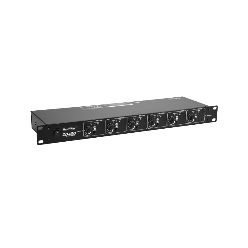 OMNITRONIC ZD-160B Zone Distributor - 2 OMNITRONIC ZD-160B Zone Distributor - 2