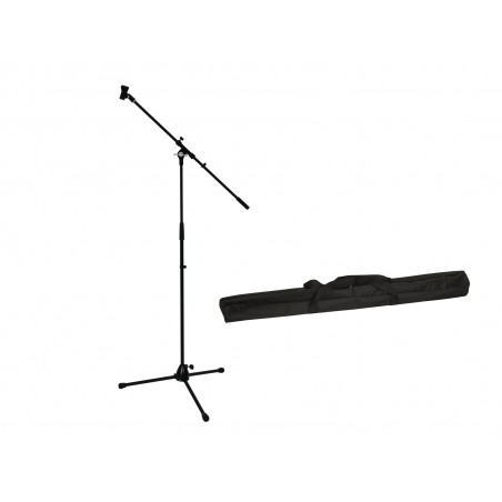 OMNITRONIC Set Microphone Tripod with Boom, PRO bk + Bag - 1