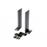 OMNITRONIC Rack Bracket for Amplifier, back, 1U - 1 OMNITRONIC Rack Bracket for Amplifier, back, 1U - 1