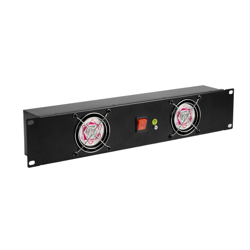 OMNITRONIC Front Panel Z-19 with 2 Fans wired 2U - 1 OMNITRONIC Front Panel Z-19 with 2 Fans wired 2U - 1