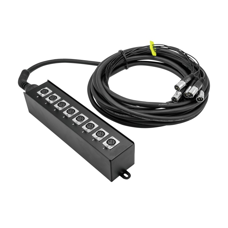 OMNITRONIC Multicore Stagebox MUS-810 8IN 10m - 1