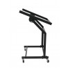 OMNITRONIC Rack Stand 12U/10U adjustable on Wheels - 2 OMNITRONIC Rack Stand 12U/10U adjustable on Wheels - 2