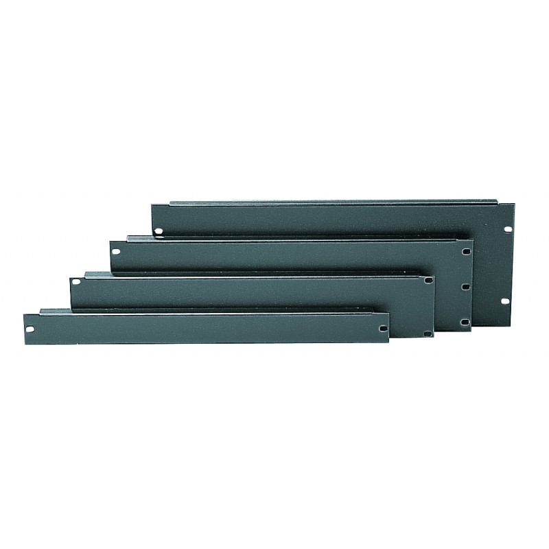 OMNITRONIC Front Panel Z-19U-shaped, steel,black 1U - 3 OMNITRONIC Front Panel Z-19U-shaped, steel,black 1U - 3