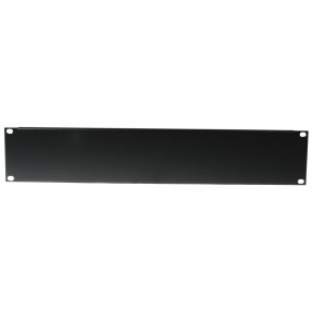 OMNITRONIC Front Panel Z-19U-shaped steel black 2U - 1