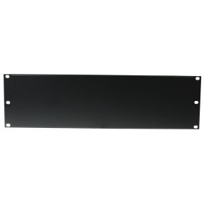 OMNITRONIC Front Panel Z-19U-shaped steel black 3U - 1