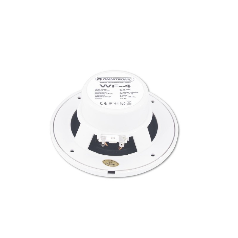 OMNITRONIC WF-4 Flush-Mount Speaker - 3 OMNITRONIC WF-4 Flush-Mount Speaker - 3