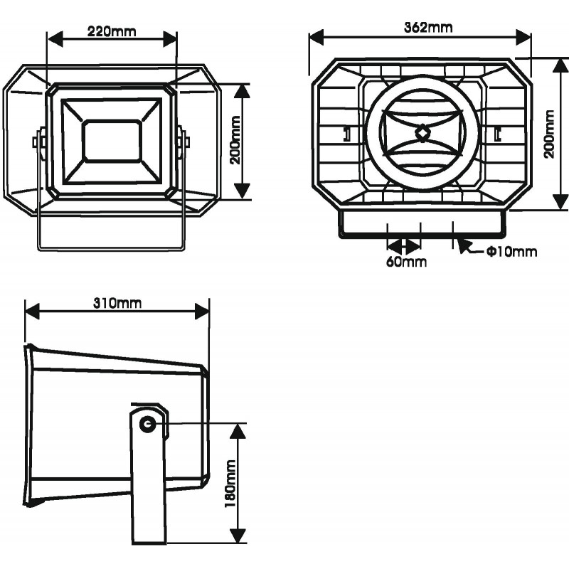 OMNITRONIC HS-60 PA Horn Speaker - 5 OMNITRONIC HS-60 PA Horn Speaker - 5
