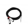 OMNITRONIC Adaptercable 3.5 Jack/2xXLR(M) 3m bk - 2