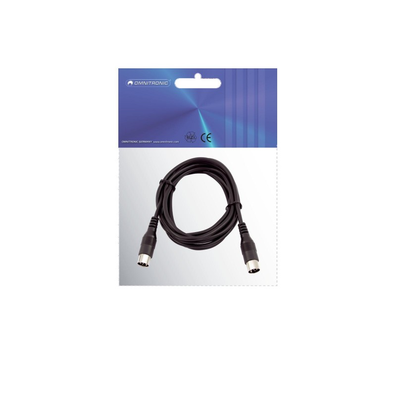 OMNITRONIC DIN cable 8pin 3m - 3 OMNITRONIC DIN cable 8pin 3m - 3