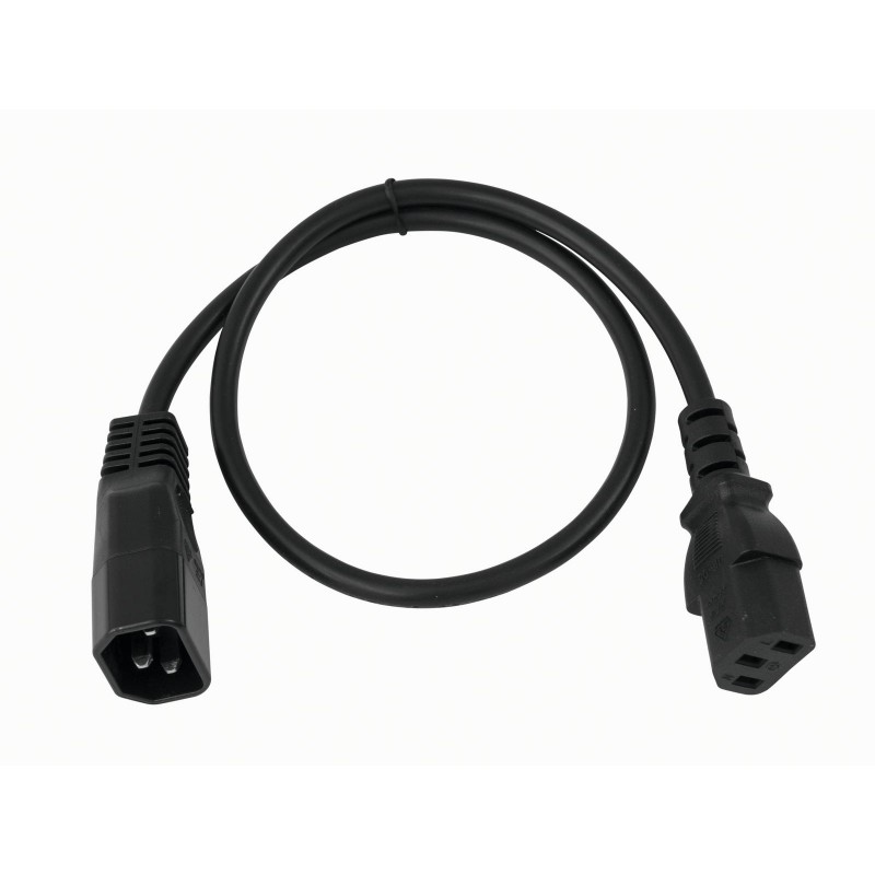 OMNITRONIC IEC Extension 3x0.75 0.6m bk - 2 OMNITRONIC IEC Extension 3x0.75 0.6m bk - 2